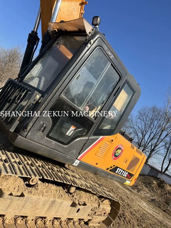 2019 Sany SY215C حفاری 21 تن ساعات کم انتخاب برتر برای کسب و کار ساخت و ساز