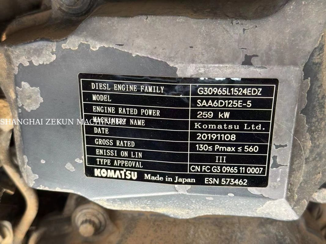 2018 Komatsu PC400-8R حفاری 40 تن کلاس راه حل برای پروژه های سنگین