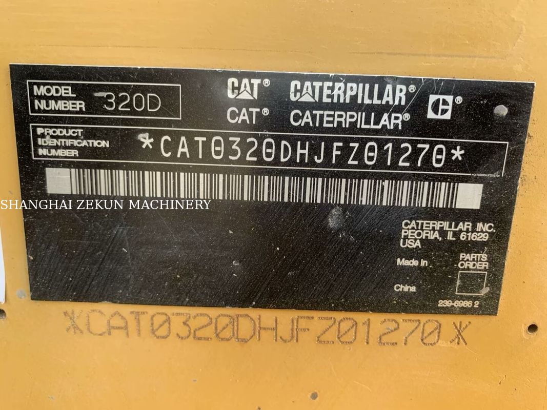 2020 Cat 320D2L حفاری 21 تن واحد 5238 ساعت برای پروژه های سنگین