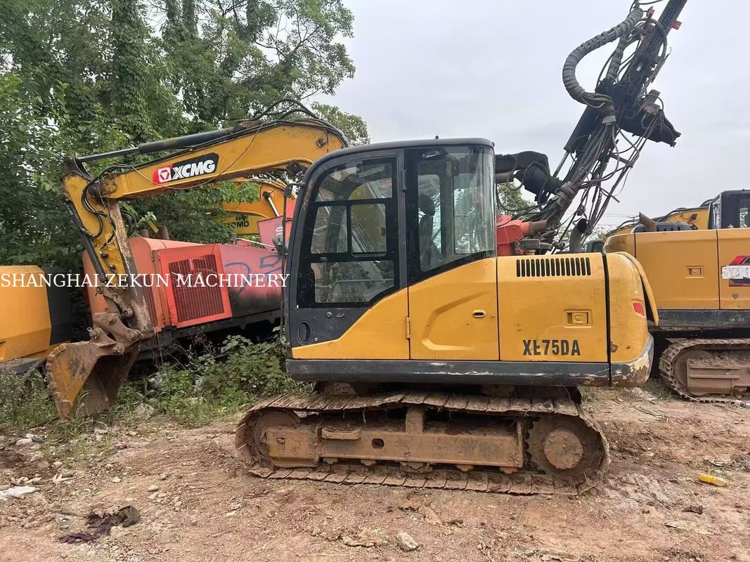 2021 XCMG XE75DA حفاری هیدرولیک خزنده 7.5 تن کلاس با شکاف و چسباندن