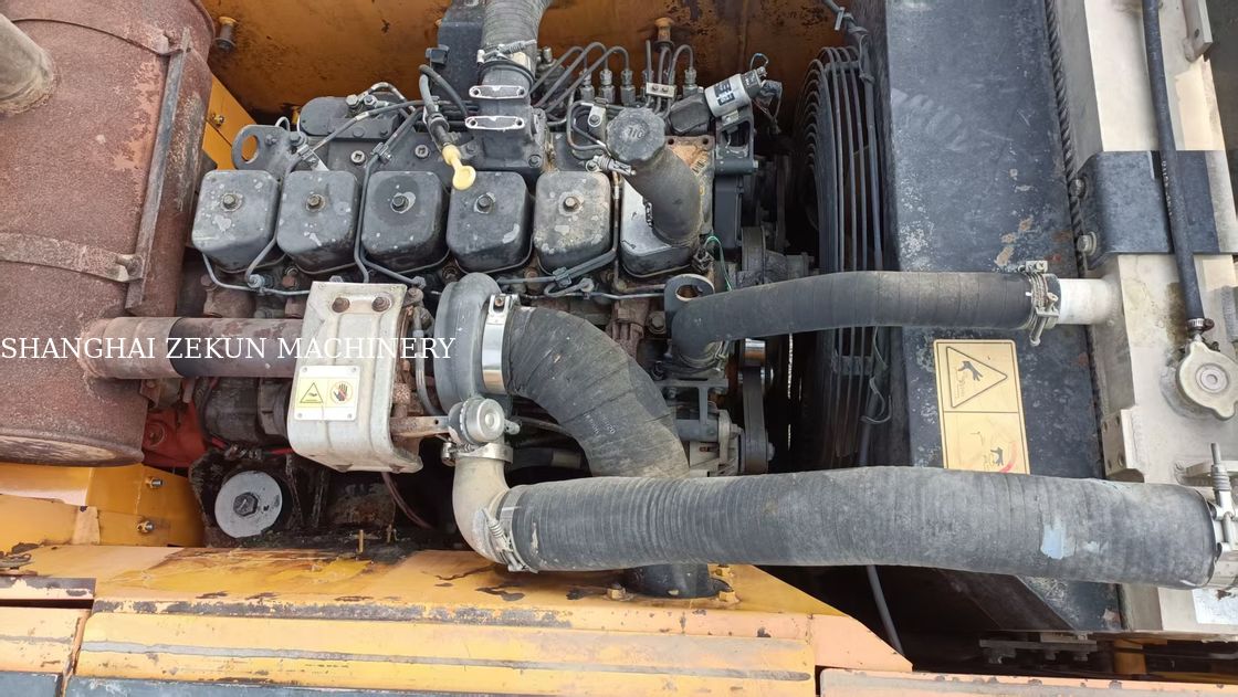 هیوندای R210W-9 حفاری چرخ دار 330 لیتر ظرفیت مخزن سوخت و شیر هیدرولیک