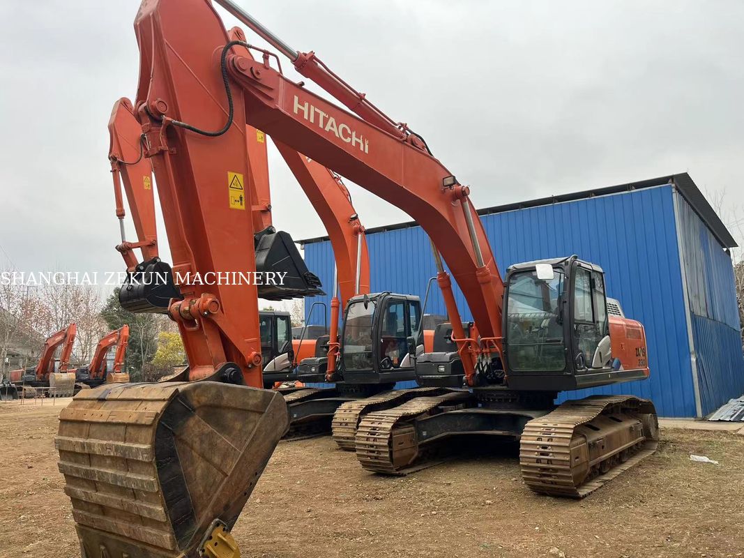 بیل مکانیکی هیتاچی ZX330-5A مدل 2022 با 2968 ساعت کارکرد، فشار هیدرولیک 34.3 مگاپاسکال، طول بوم 6.5 متر