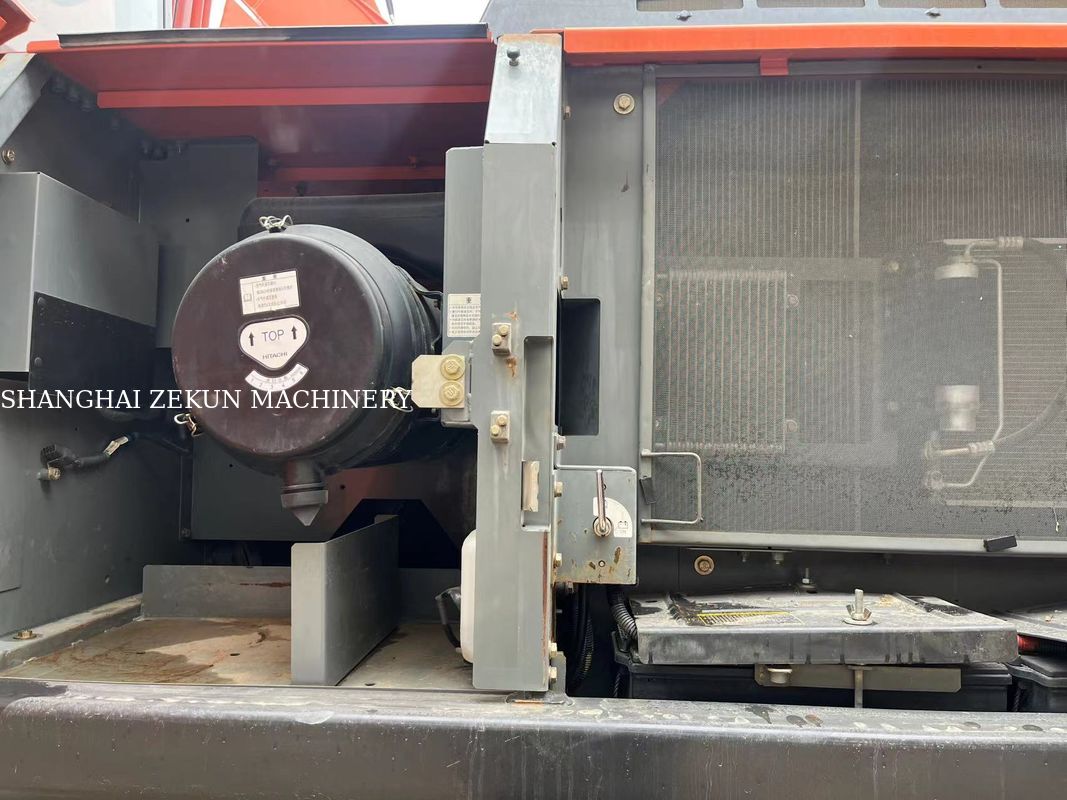 بیل مکانیکی هیتاچی ZX330-5A مدل 2022 با 2968 ساعت کارکرد، فشار هیدرولیک 34.3 مگاپاسکال، طول بوم 6.5 متر