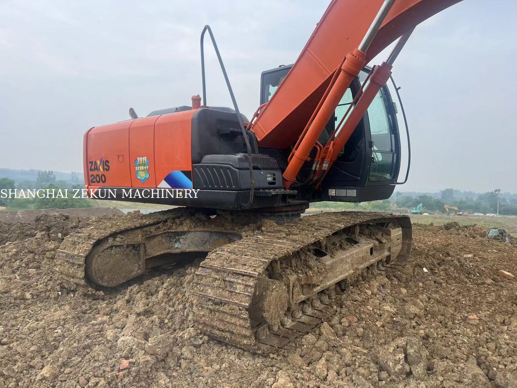 2020 هیتاچی ZX220-5A Excavator 6541hrs حداکثر ارتفاع حفاری 630 میلی متر حداکثر عمق حفاری 670 میلی متر برای کارهای سنگین