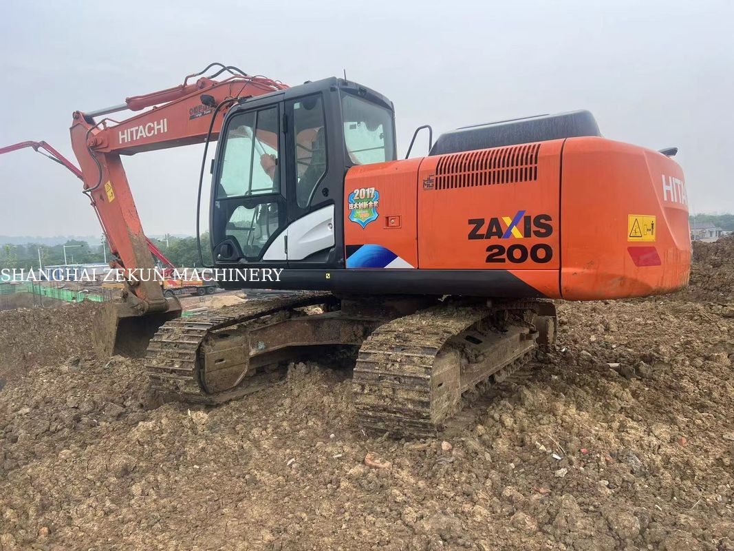 2020 هیتاچی ZX220-5A Excavator 6541hrs حداکثر ارتفاع حفاری 630 میلی متر حداکثر عمق حفاری 670 میلی متر برای کارهای سنگین