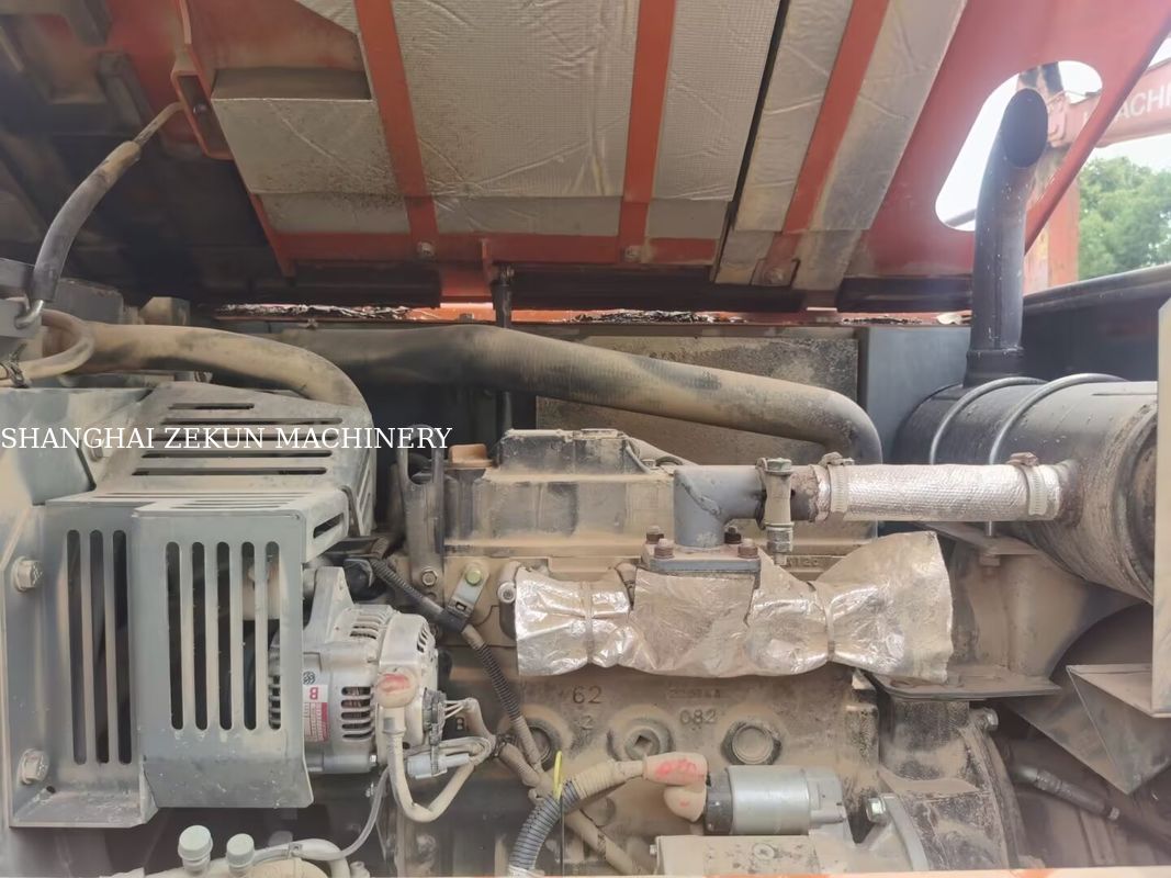 بیل مکانیکی 2023 Hitachi ZX60C-6A با 2785 ساعت کارکرد، وزن عملیاتی 5، استاندارد انتشار Tier 3 / Stage III را دارد.