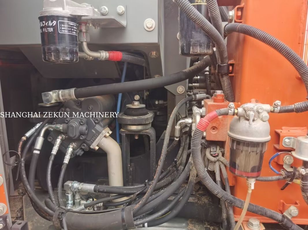 بیل مکانیکی 2023 Hitachi ZX60C-6A با 2785 ساعت کارکرد، وزن عملیاتی 5، استاندارد انتشار Tier 3 / Stage III را دارد.