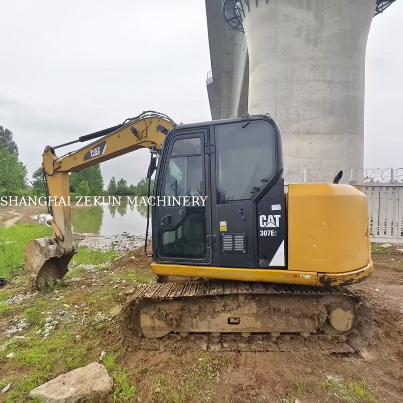 2017 CAT 307E2 حفاری 12544hrs حداکثر ارتفاع تخلیه 070 میلی متر فشار هیدرولیکی 28 MPa
