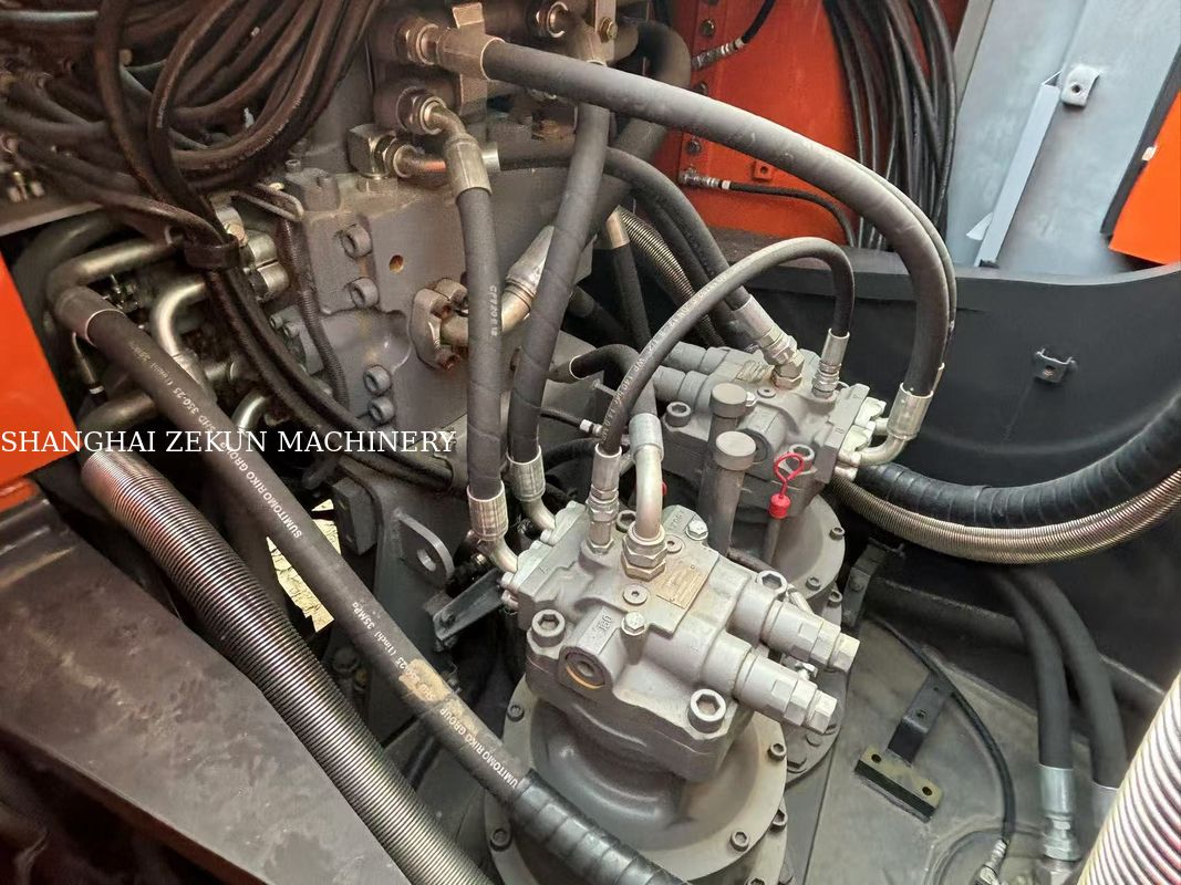 حفار هیتاچی ZX520LCH مدل 2024 حداکثر دسترسی در سطح زمین 12 جابجایی 15.68 لیتر برای پروژه بعدی