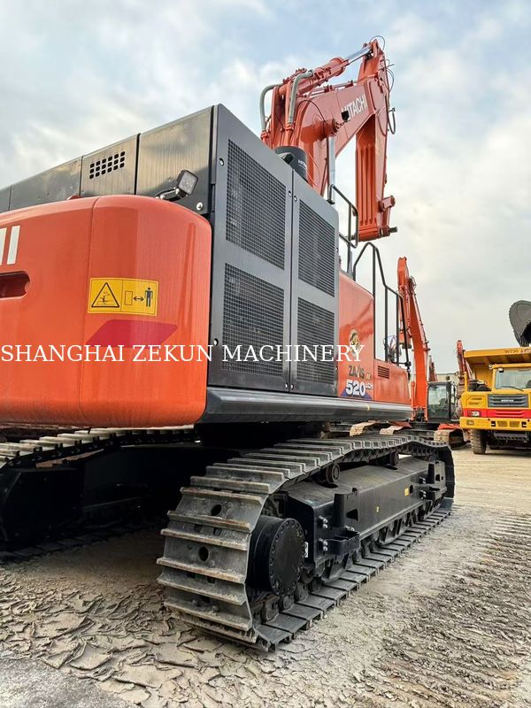حفار هیتاچی ZX520LCH مدل 2024 حداکثر دسترسی در سطح زمین 12 جابجایی 15.68 لیتر برای پروژه بعدی