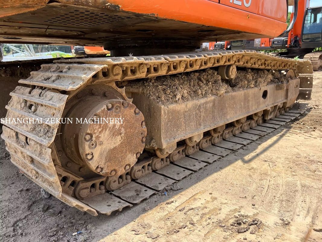 هیتاشی ZX120-6 حفاری 14165hrs برای نیازهای کسب و کار ظرفیت مخزن سوخت 240 لیتر فشار هیدرولیک 34.3 MPa