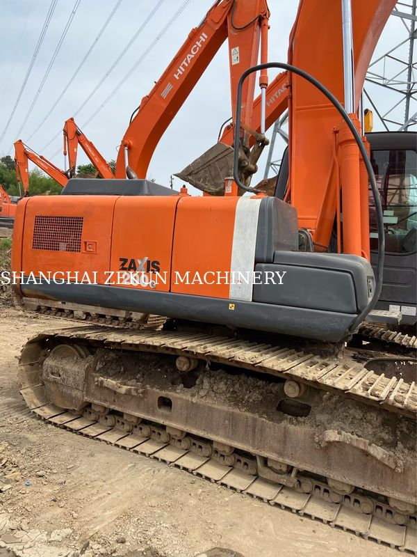 حفاری استفاده شده هیتاچی ZX200-3G با سرعت 11050 ساعت طول بازو 2.94 متر طول بوم 5.7 متر