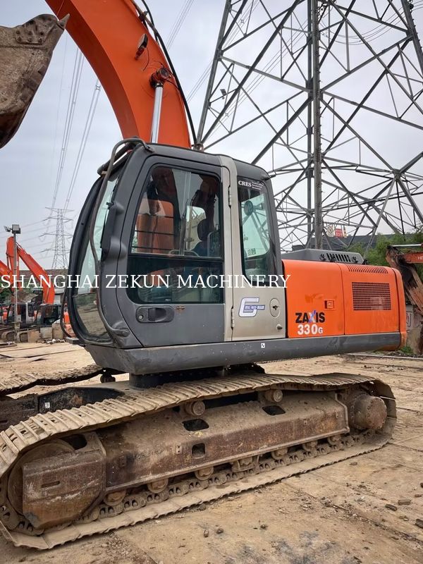 Hitachi ZX200-3G Excavator 10658hrs طول بازو 2.94 m حداکثر ارتفاع حفاری 620 mm