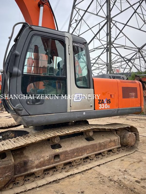 Hitachi ZX200-3G Excavator 10658hrs طول بازو 2.94 m حداکثر ارتفاع حفاری 620 mm